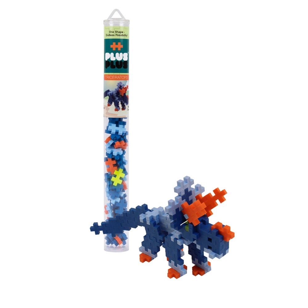 Plus-Plus Tube - Triceratops