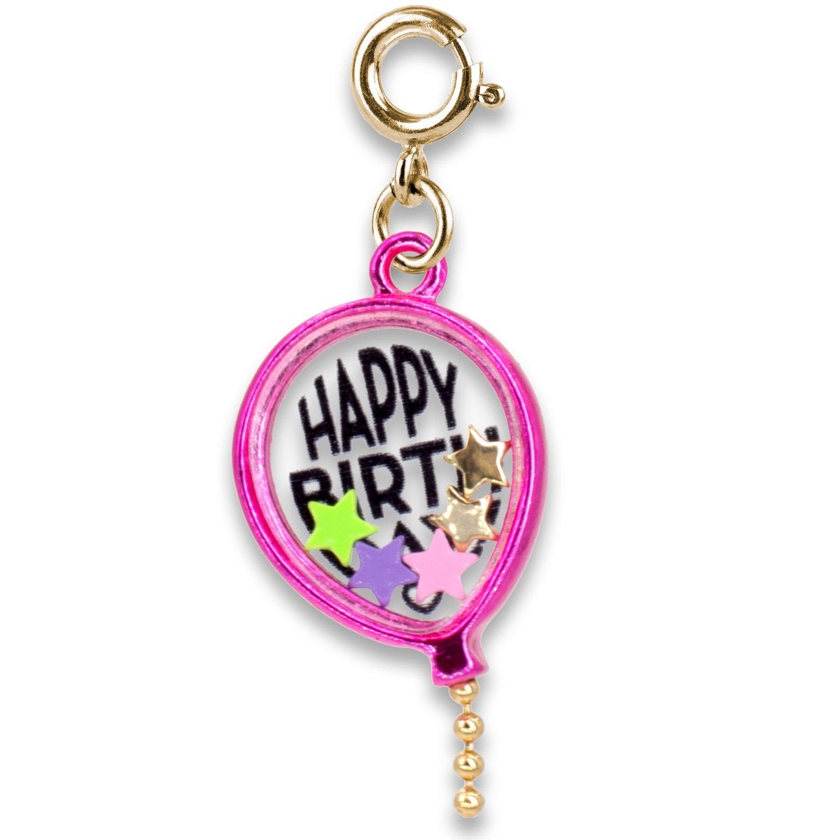 Charm It! - Gold Birthday Balloon Shaker