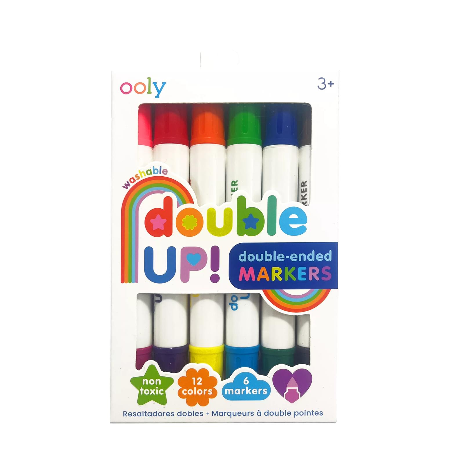 Double Up! Double-Ended Markers - 6 pk