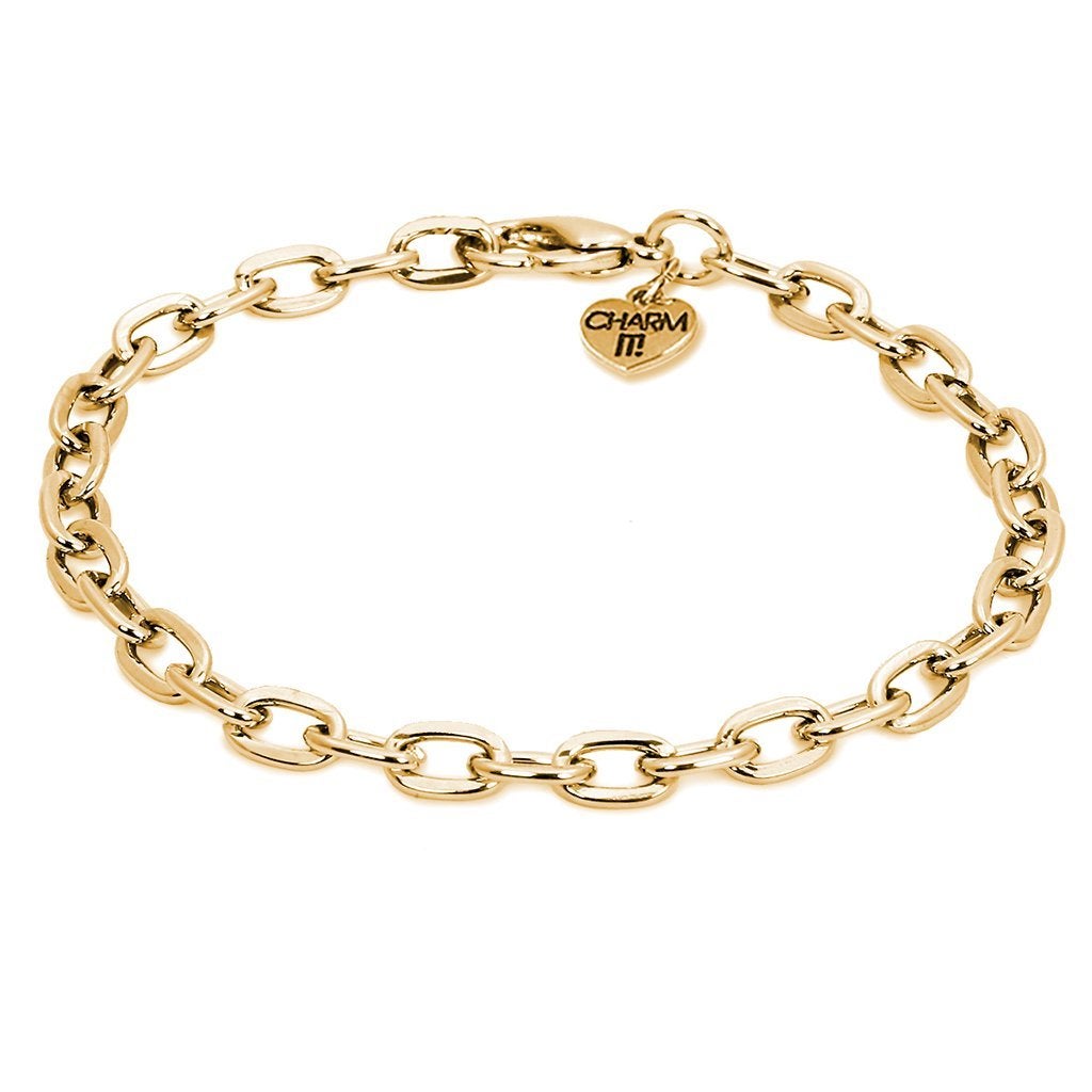 Charm It! - Gold Chain Bracelet