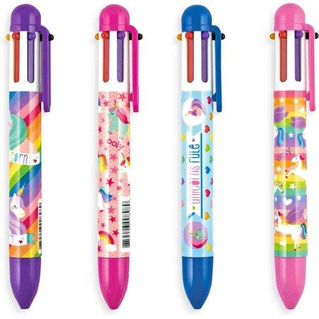 6 Click Pens - Unique Unicorns (assorted)